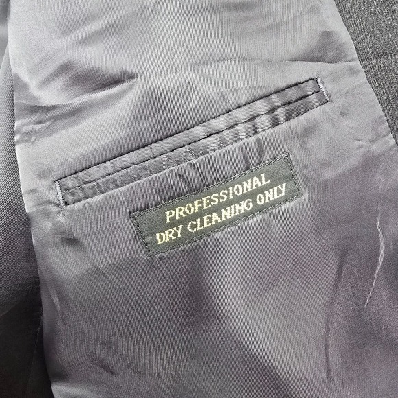 Oak Hill Sport Coat Mens 54R Gray 2 Button Single Vented Wool Formal Wedding - Picture 5 of 14